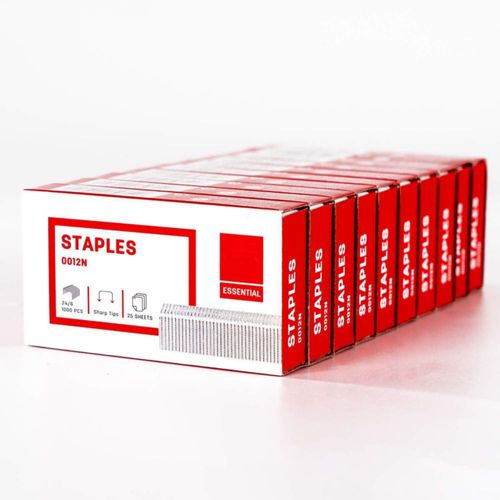 Grapas Leven 10.000 uds 1/4" (6 mm) 24/6