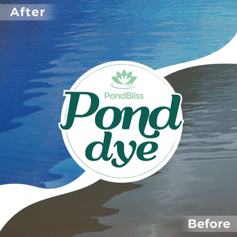 Tinte para Estanques PondBliss 946 ml Azul Seguro para Peces