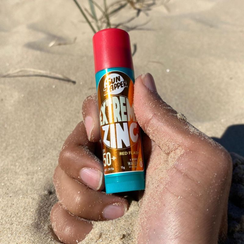 Protector Solar Sun Zapper Extreme Zinc SPF50+ Barra 15 g Rojo Destello