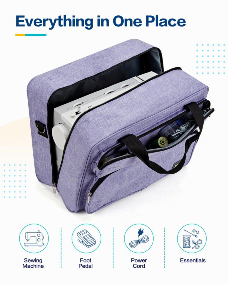 Funda tipo tote universal para máquina de coser HOMEST