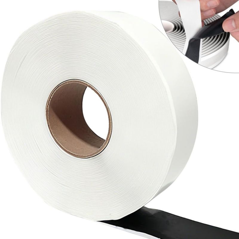 Cinta de butilo Wixeeua 5 cm x 30 m negra de doble cara
