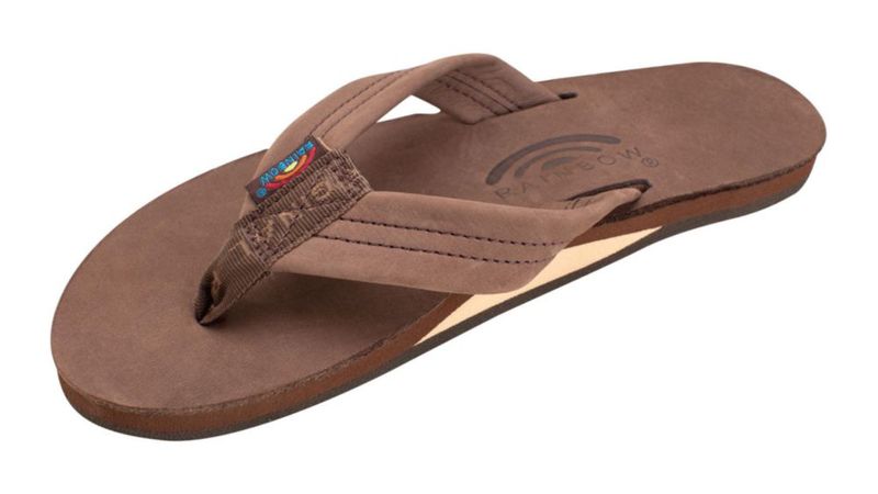 Sandalia Rainbow Talla Extragrande (22-24 cm) Cuero Espresso