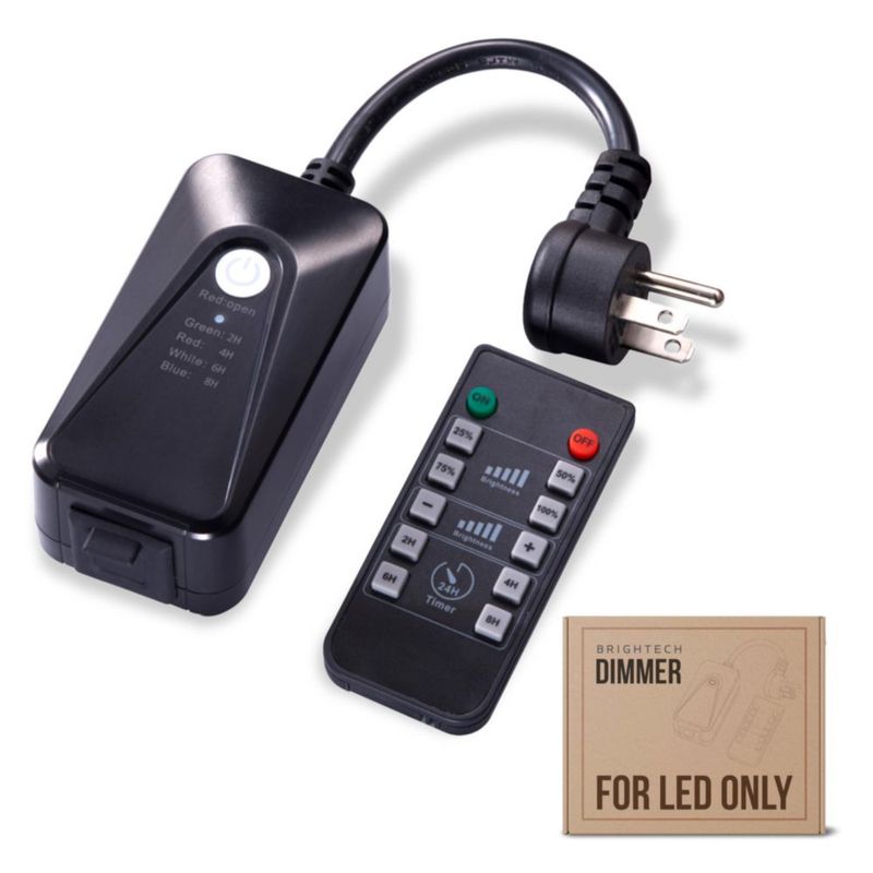 Regulador de Enchufe Brightech 150W LED Control Remoto Impermeable