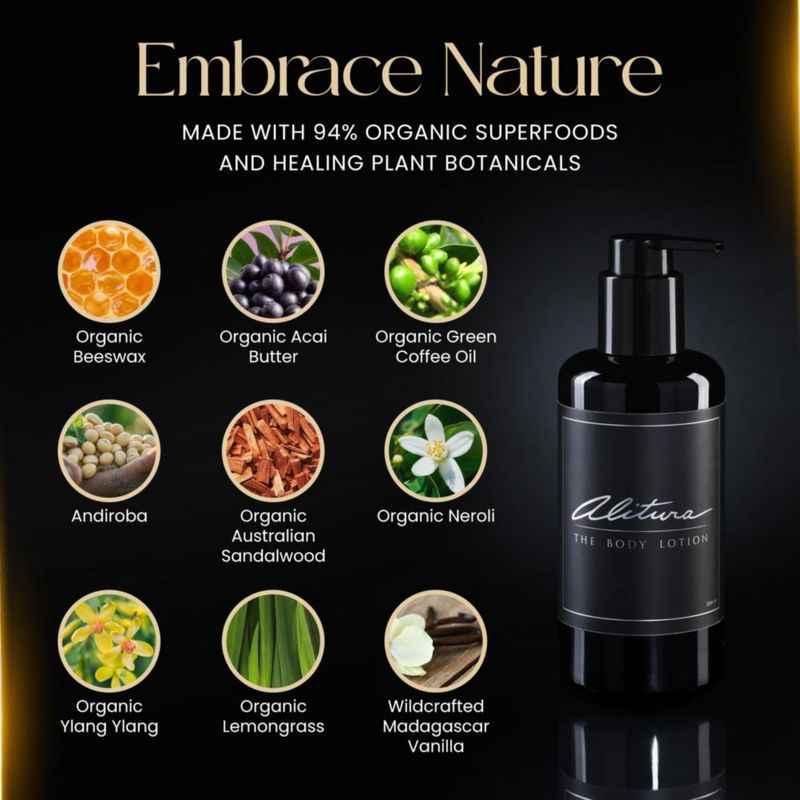Loción Facial Alitura 200 ml Orgánica Antienvejecimiento