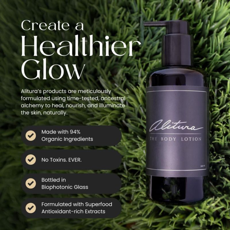 Loción Facial Alitura 200 ml Orgánica Antienvejecimiento