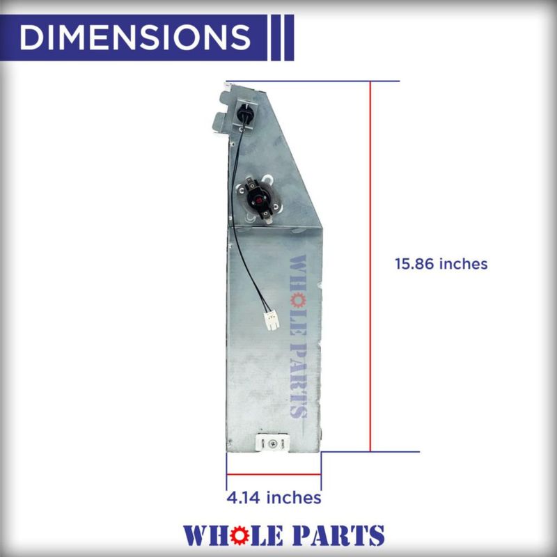 Elemento calefactor para secadora Whole Parts 00436460