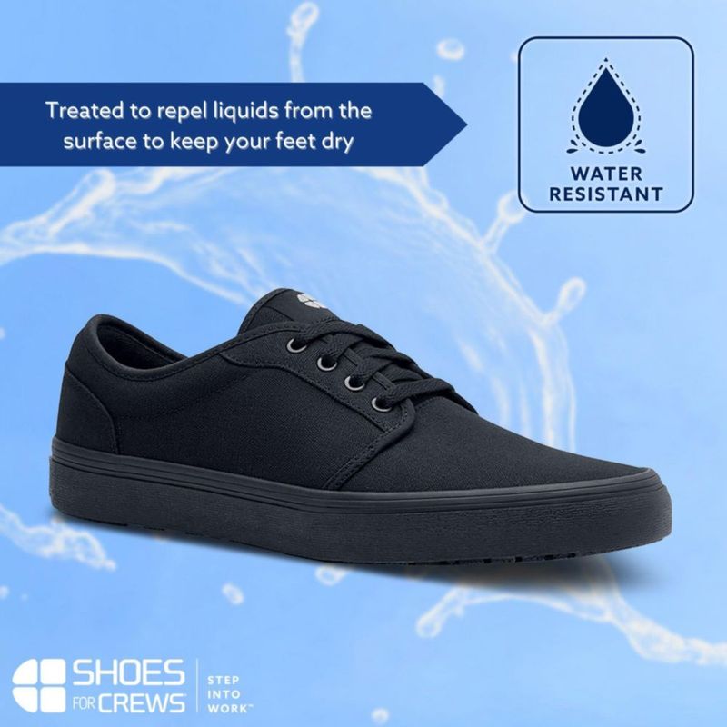 Zapatilla de Trabajo Unisex Merlin Negro Antideslizante