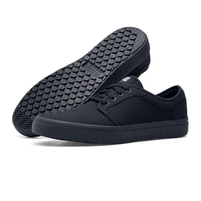 Zapatilla de Trabajo Unisex Merlin Negro Antideslizante