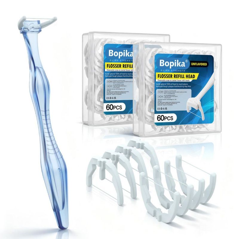 Kit de inicio Bopika para limpiador dental de alcance largo