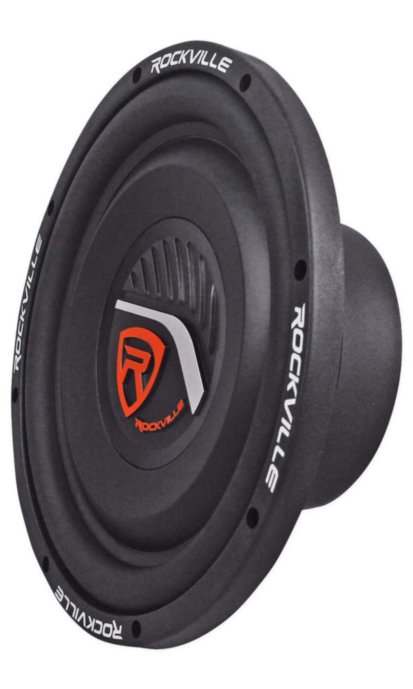 Subwoofer para coche Rockville 25 cm 300 W RMS 2 Ω Slim