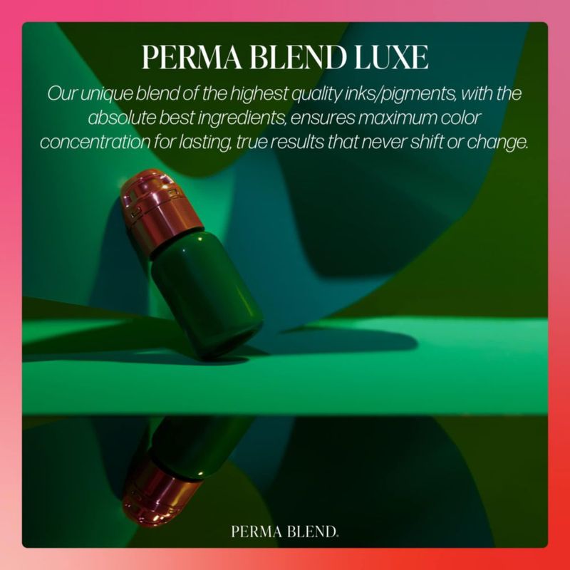 Tinta de tatuaje Perma Blend Luxe Negro Modificado 15 ml