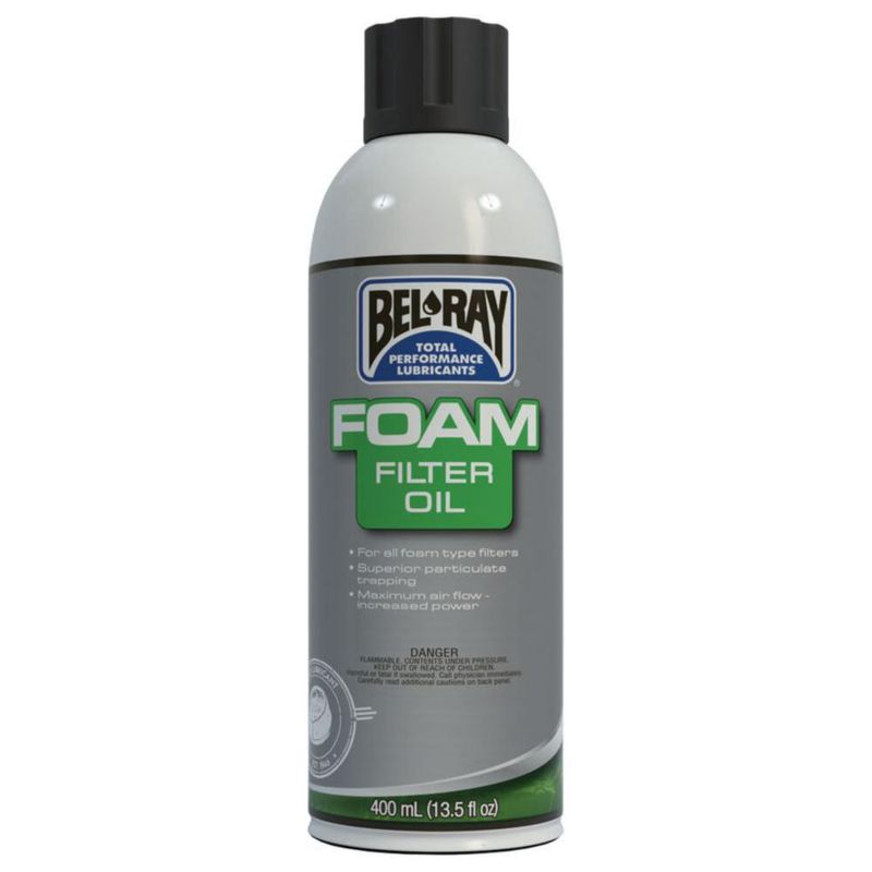 Spray impermeable de aceite para filtro de espuma Bel‑Ray 400 ml