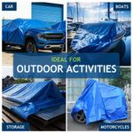 Lona SUNLITAP 6 x 9 m Azul 5 mil Impermeable