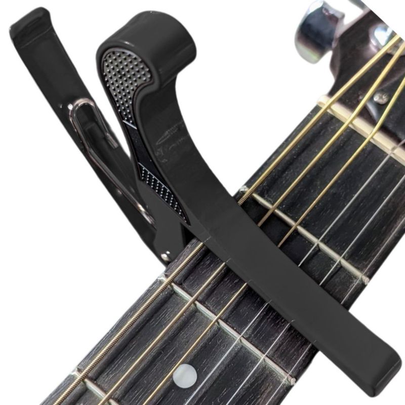 Capotraste Powered By Rock Blackbird para Guitarra Acústica y Eléctrica