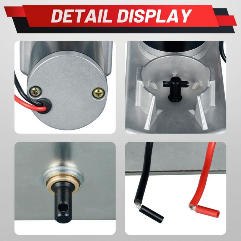 Motor ProRefine 12 V 30 A 16 cm para casa rodante
