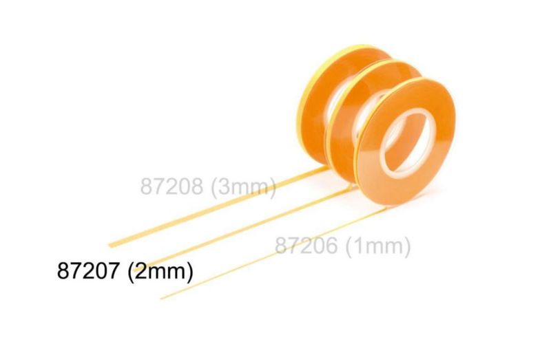 Cinta de Enmascarar TAMIYA 2 mm/18 m para Modelismo