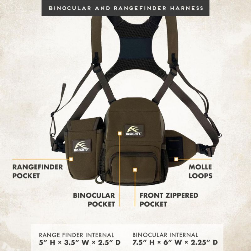 Mochila INSIGHTS HUNTING Arnés Marrón Talla Única