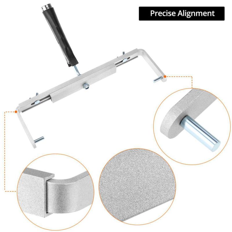 Soporte para Rodillo de Pintura QWORK 46‑61 cm Aluminio