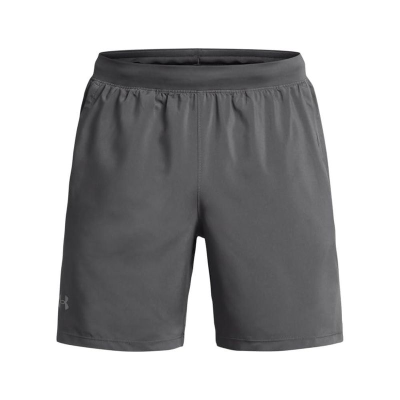 Shorts Under Armour Launch Run 18 cm gris Talla Grande