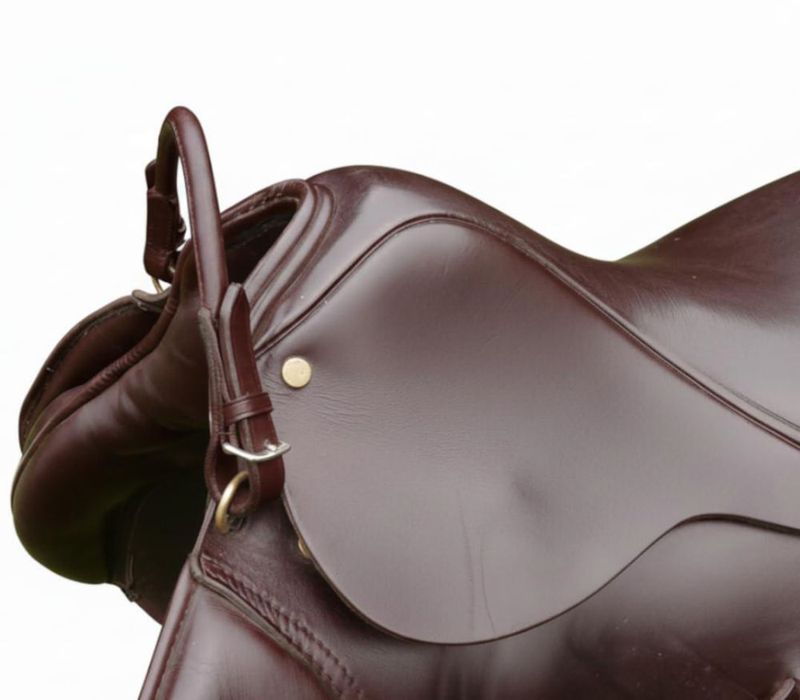 Correa de Agarre Hunters Saddlery 36 cm Cuero Marrón