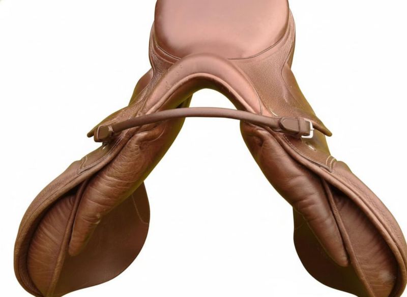 Correa de Agarre Hunters Saddlery 36 cm Cuero Marrón