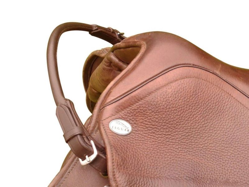 Correa de Agarre Hunters Saddlery 36 cm Cuero Marrón