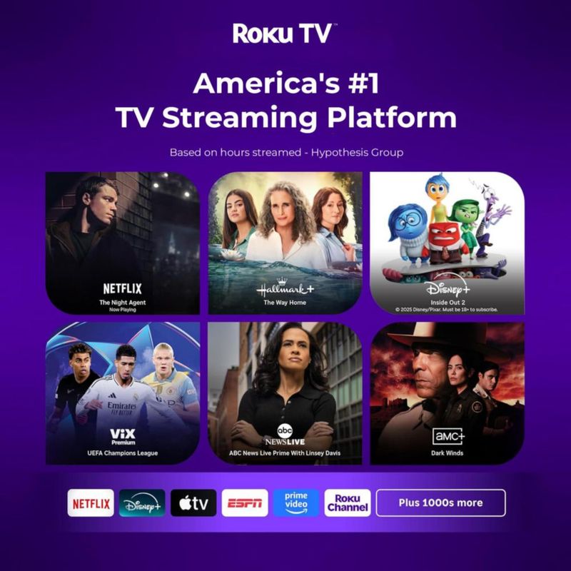 Proyector de vídeo ELEPHAS Roku Wi‑Fi Bluetooth