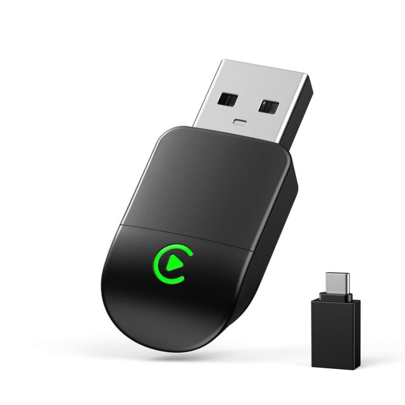 Adaptador CarPlay inalámbrico Lincisoonic Mini USB‑C negro