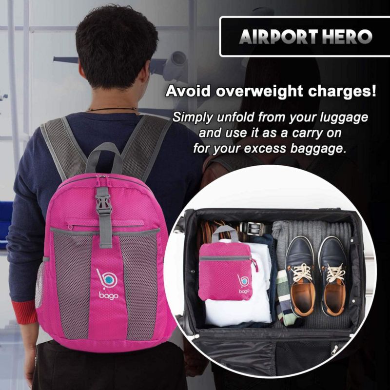 Mochila Bago Plegable para Senderismo y Viaje
