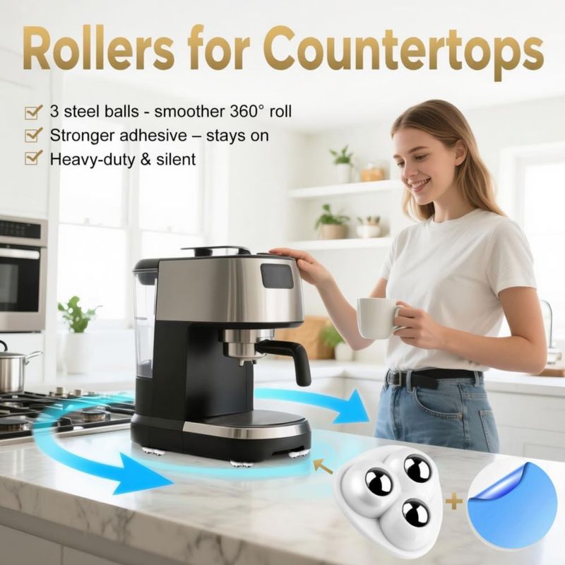 Deslizadores para Muebles Tasttin 32 unidades capacidad 5 kg