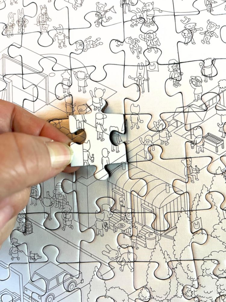 Rompecabezas de 500 piezas Hachette Boardgames