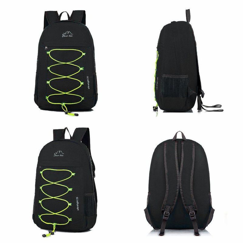 Mochila CLEVER BEES 25 L Negra Resistente al Agua