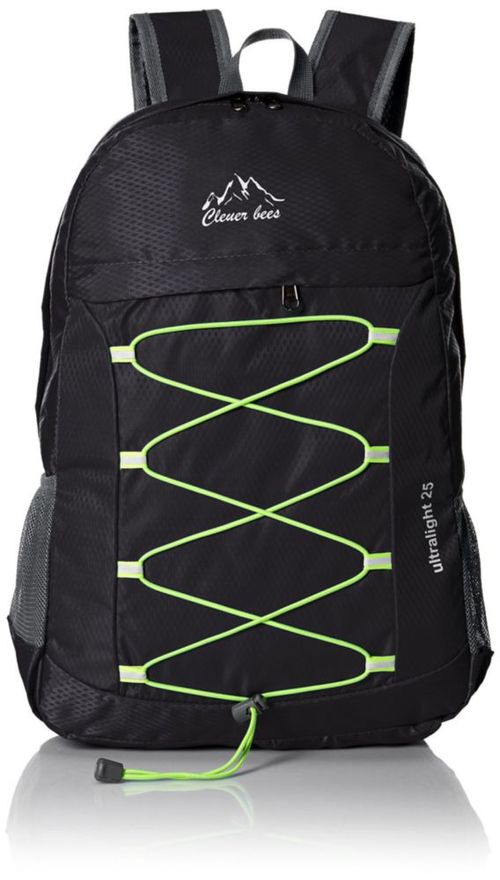 Mochila CLEVER BEES 25 L Negra Resistente al Agua
