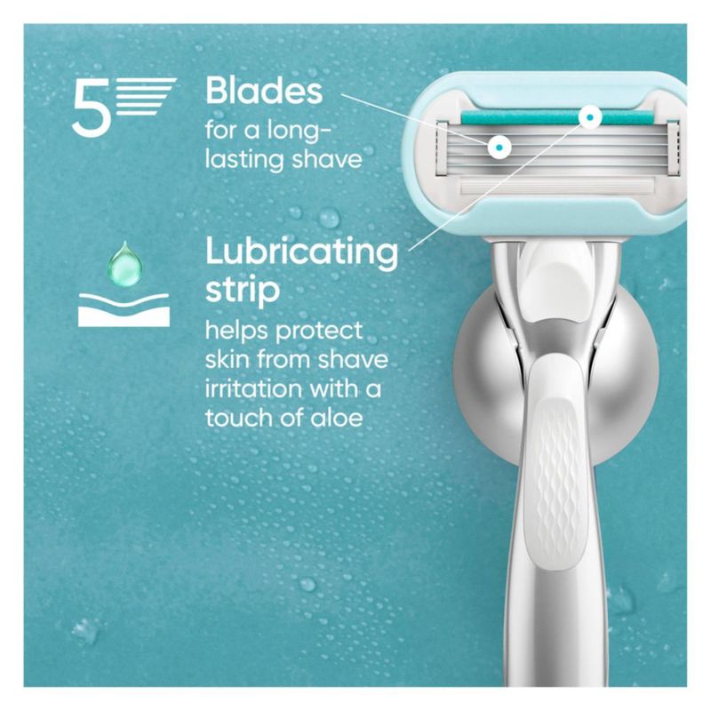 Recambios para afeitadora Gillette Venus 8 unidades 5 cuchillas