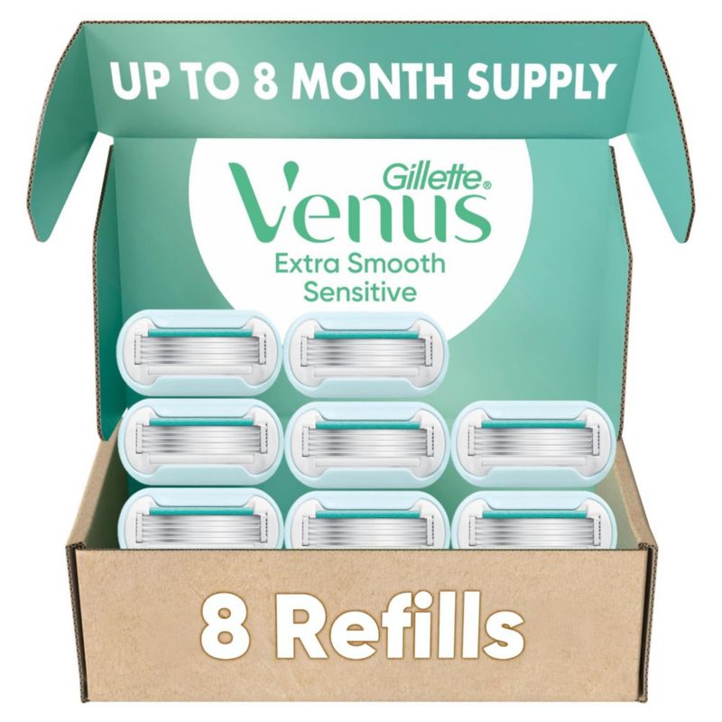 Recambios para afeitadora Gillette Venus 8 unidades 5 cuchillas