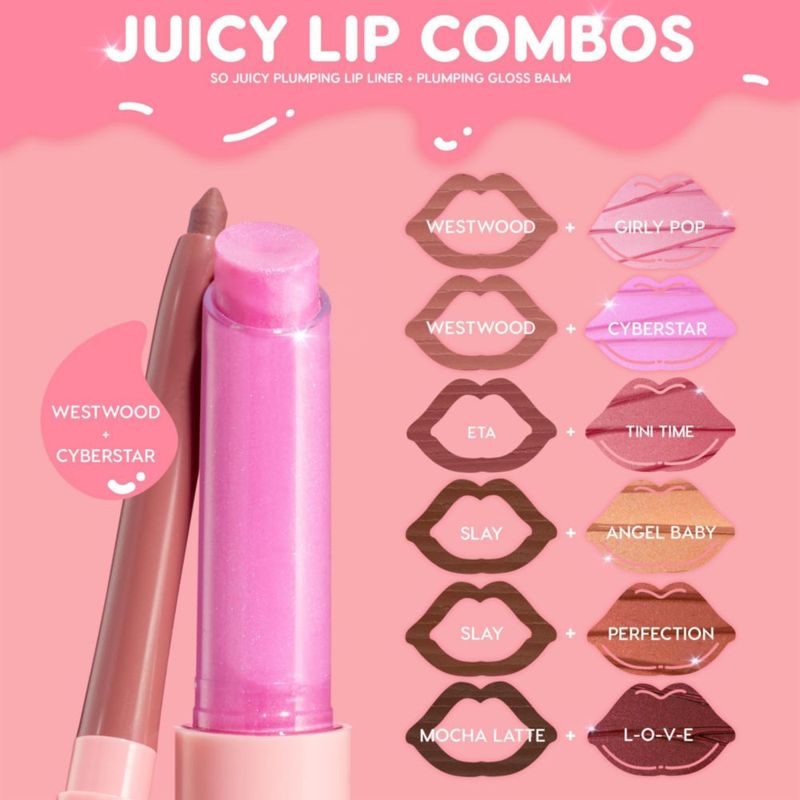 Brillo labial ColourPop So Juicy Cyberstar 2 ml
