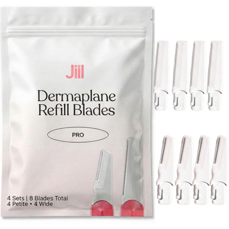Cuchillas Dermaplane JILL Pack de 8 (Anchas y Pequeñas)