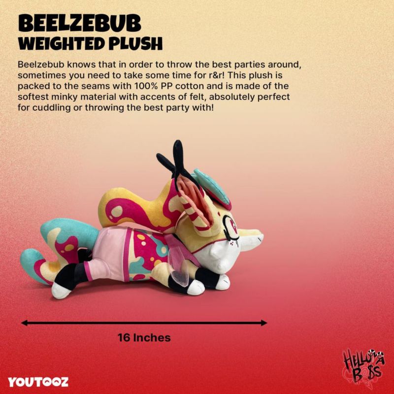 Peluche coleccionable Youtooz Beelzebub de 41 cm con peso