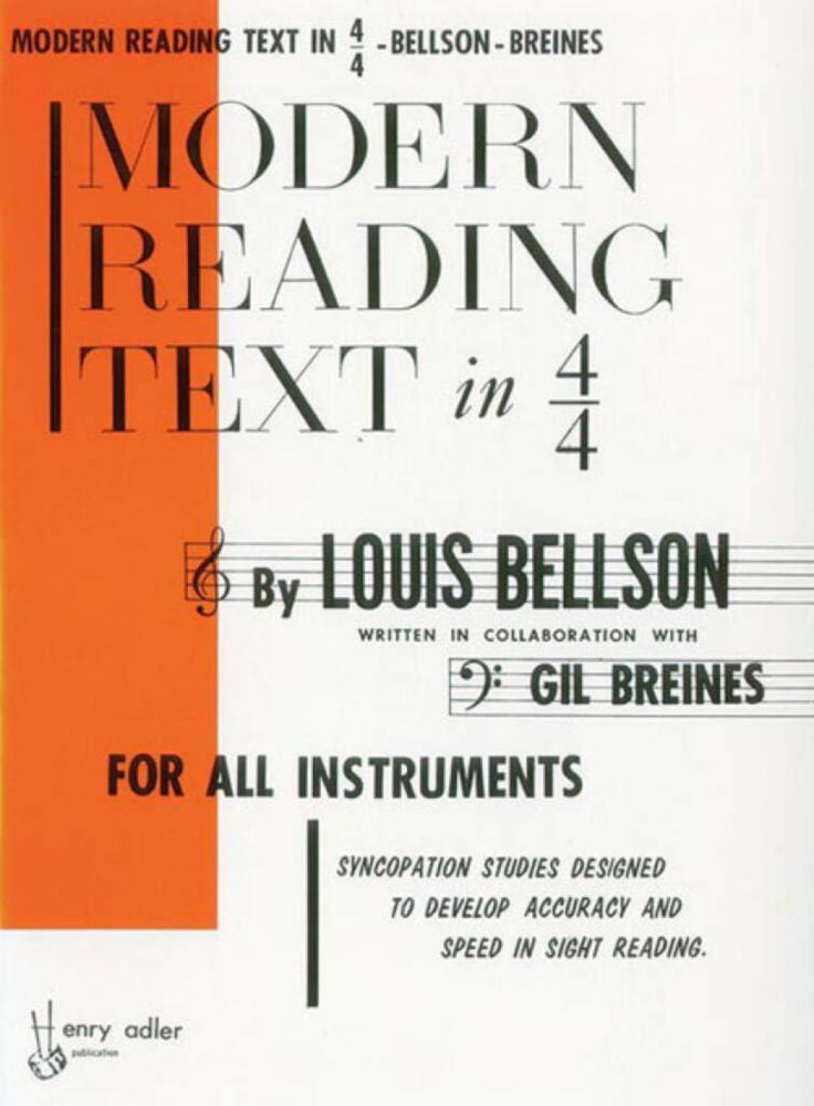 Libro Alfred Music Modern Reading Text - 96 páginas