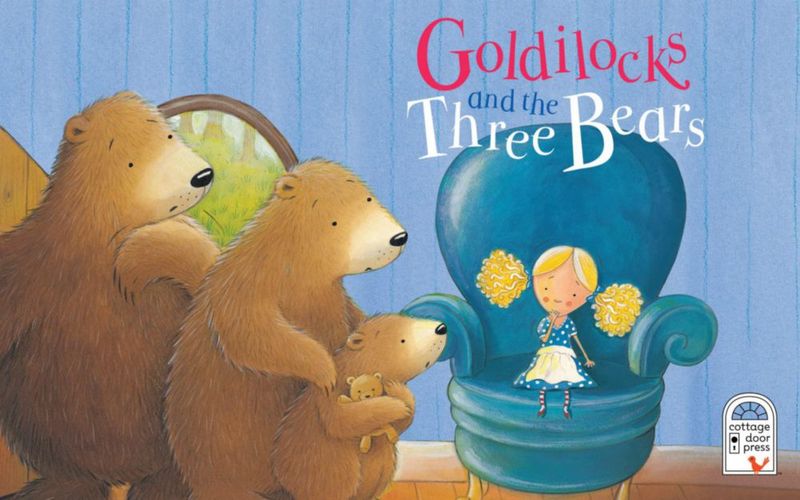 Libro de cuentos Cottage Door Press – Ricitos de Oro y los Tres Osos