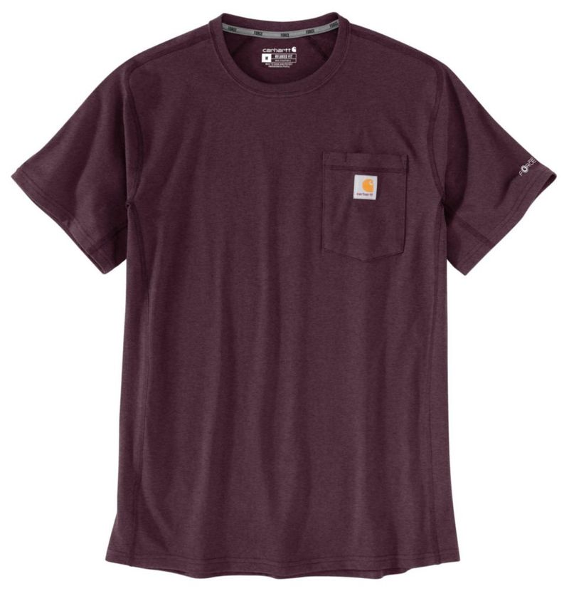 Camiseta Carhartt X-Large Deep Cherrywood Heather