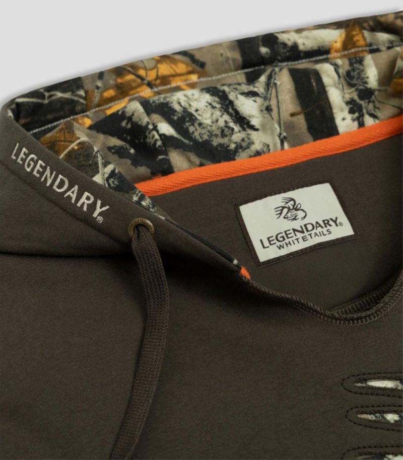 Sudadera con capucha Legendario Whitetails de camuflaje