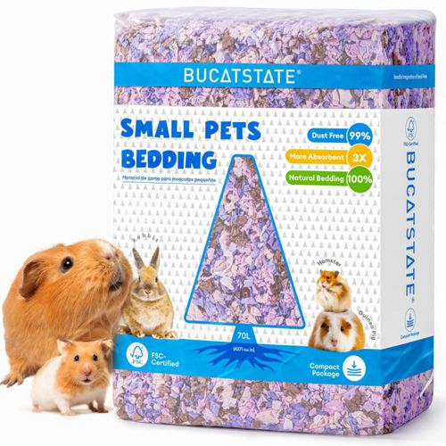 Lecho para hámster BUCATSTATE 70 L libre de polvo color Flor silvestre