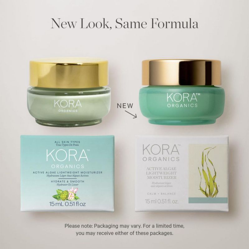 Gel Hidratante Facial KORA Organics Tamaño de Viaje