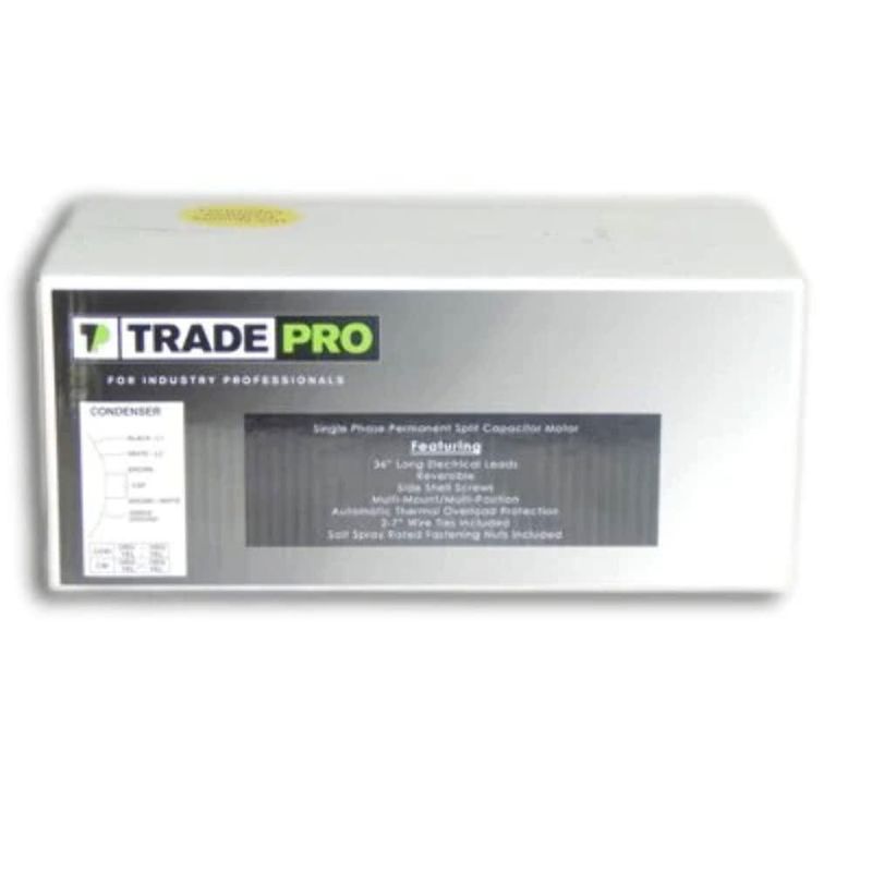 Motor de ventilador de condensador TradePro TP C33 MHP2 825 RPM 208/230 V