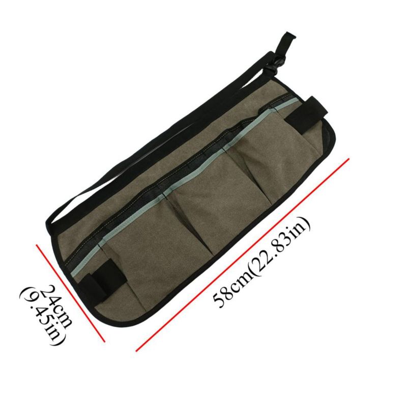 Cinturón de Herramientas GWEITOOL de Lona con Bolsa para Cintura