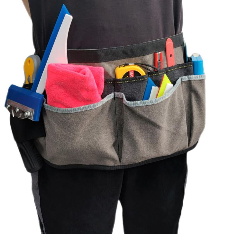 Cinturón de Herramientas GWEITOOL de Lona con Bolsa para Cintura