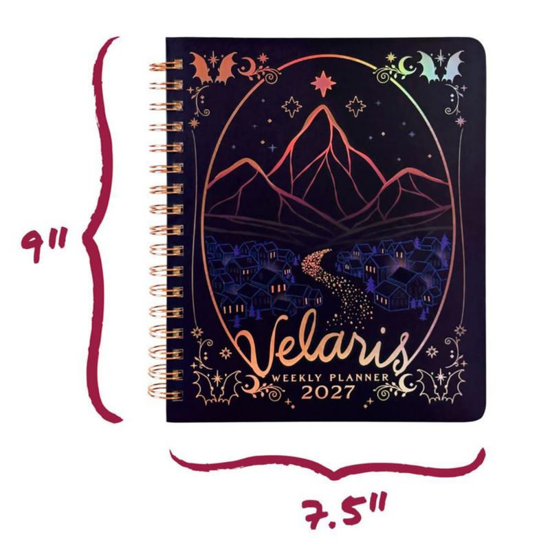 Planificador CON*QUEST ACOTAR Velaris 2027 Semanal