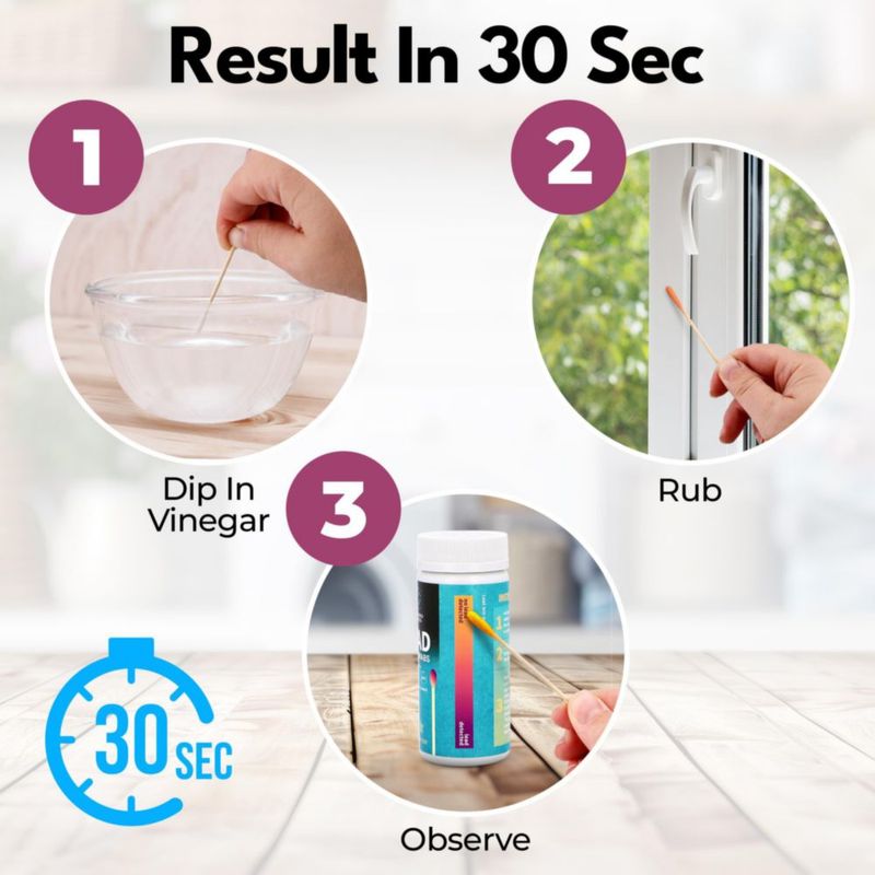 Kit de prueba de plomo Star World Wellness – 30 hisopos