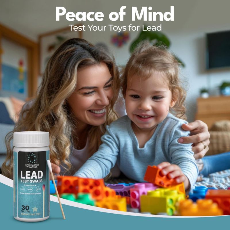 Kit de prueba de plomo Star World Wellness – 30 hisopos